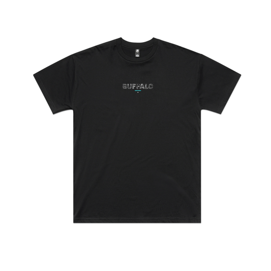 Buffalo Collection - Black Topo Oversized Tee image 1