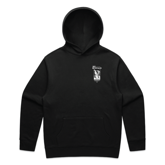 Buffalo Collection - Adventure & Simplicity Black Hoodie image 1