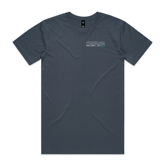 Porepunkah Petrol Blue Tee