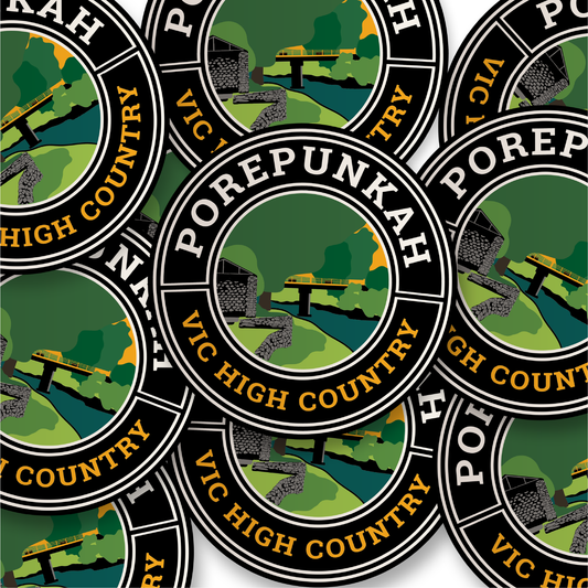 Porepunkah Bridge Sticker
